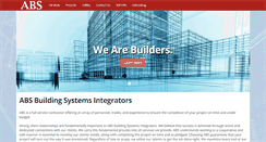 Desktop Screenshot of absbuildingintegrators.com